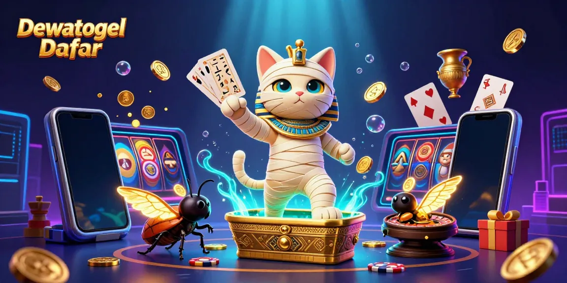 Experience excitement at Dewatogel Daftar with a vibrant casino scene and thrilling gaming elements.