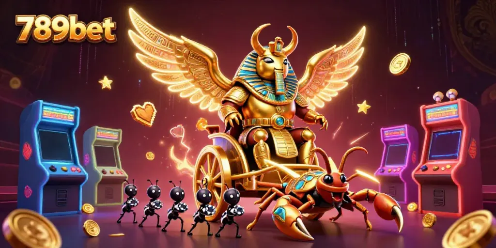 Join the casino adventure at 789bet with stunning characters amid vibrant gaming elements.
