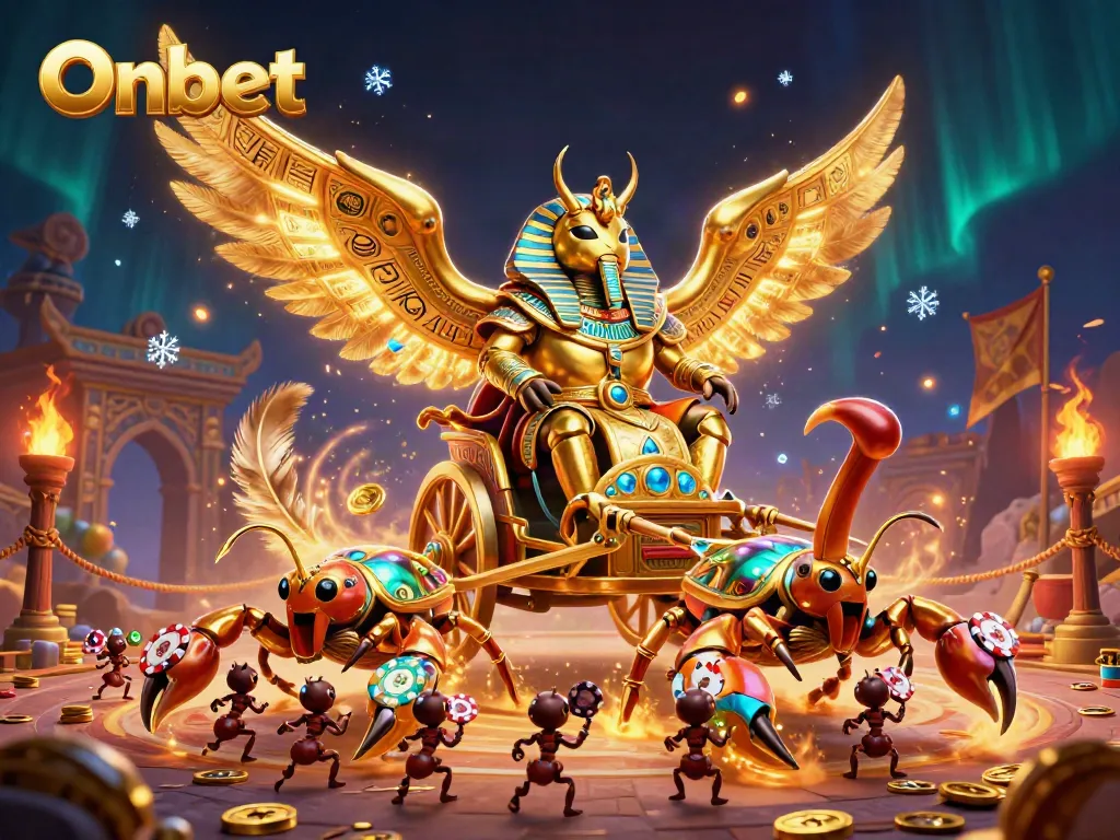Engage in thrilling Onbet gaming adventures with vivid 3D casino characters and elements.
