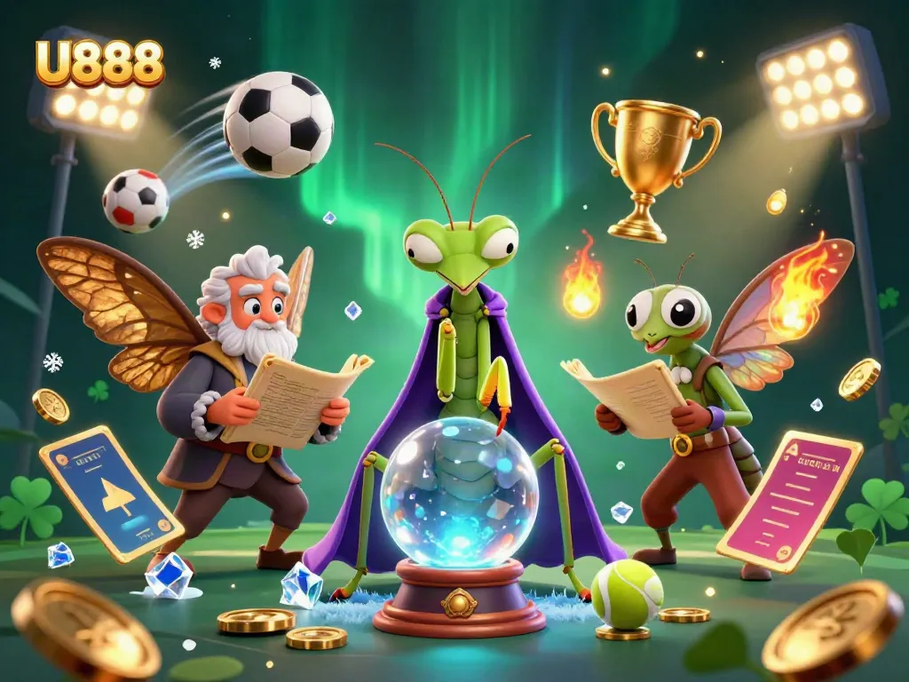 Experience thrilling gameplay at U888 with fortune tellers and sports betting excitement.