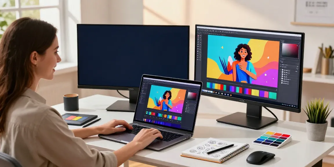 Affordable AI image to video generator in a creative workspace.
