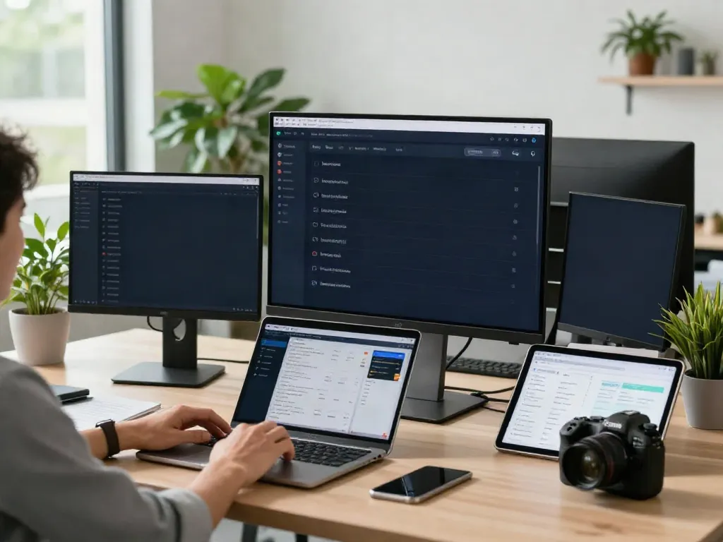 Dynamic digital workspace showcasing a comprehensive 링크사이트 management interface.