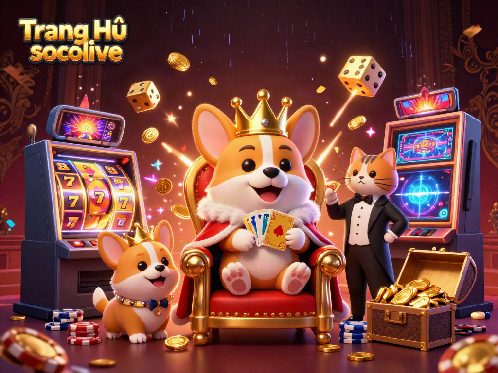 Experience winning excitement at Trang Chủ socolive with vibrant gaming characters and dynamic visuals.