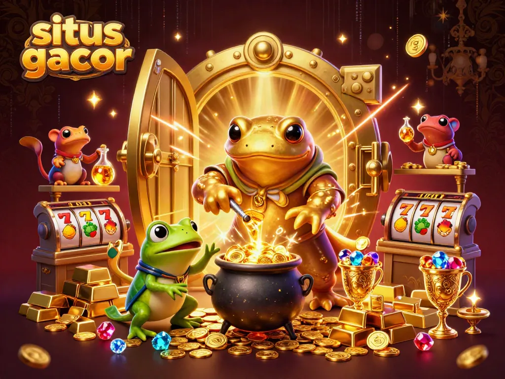 Engage with situs gacor as the golden salamander alchemist transforms metals into winning treasures and vibrant gaming elements.