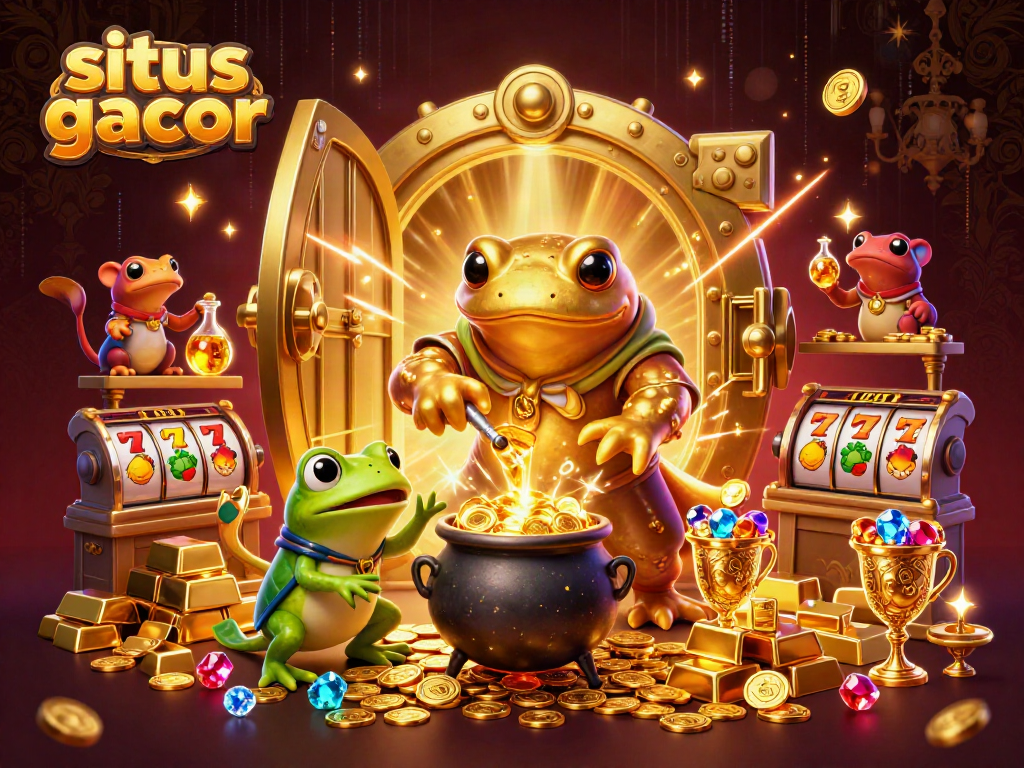 Engage with situs gacor as the golden salamander alchemist transforms metals into winning treasures and vibrant gaming elements.