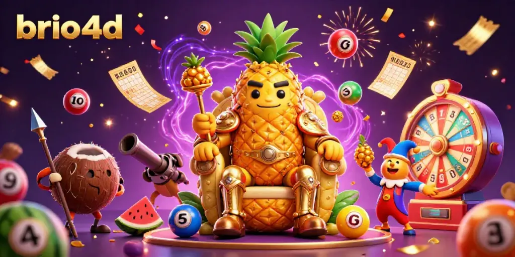 Engage with brio4d's vibrant casino scene featuring a colorful game moment with unique characters and dynamic elements.